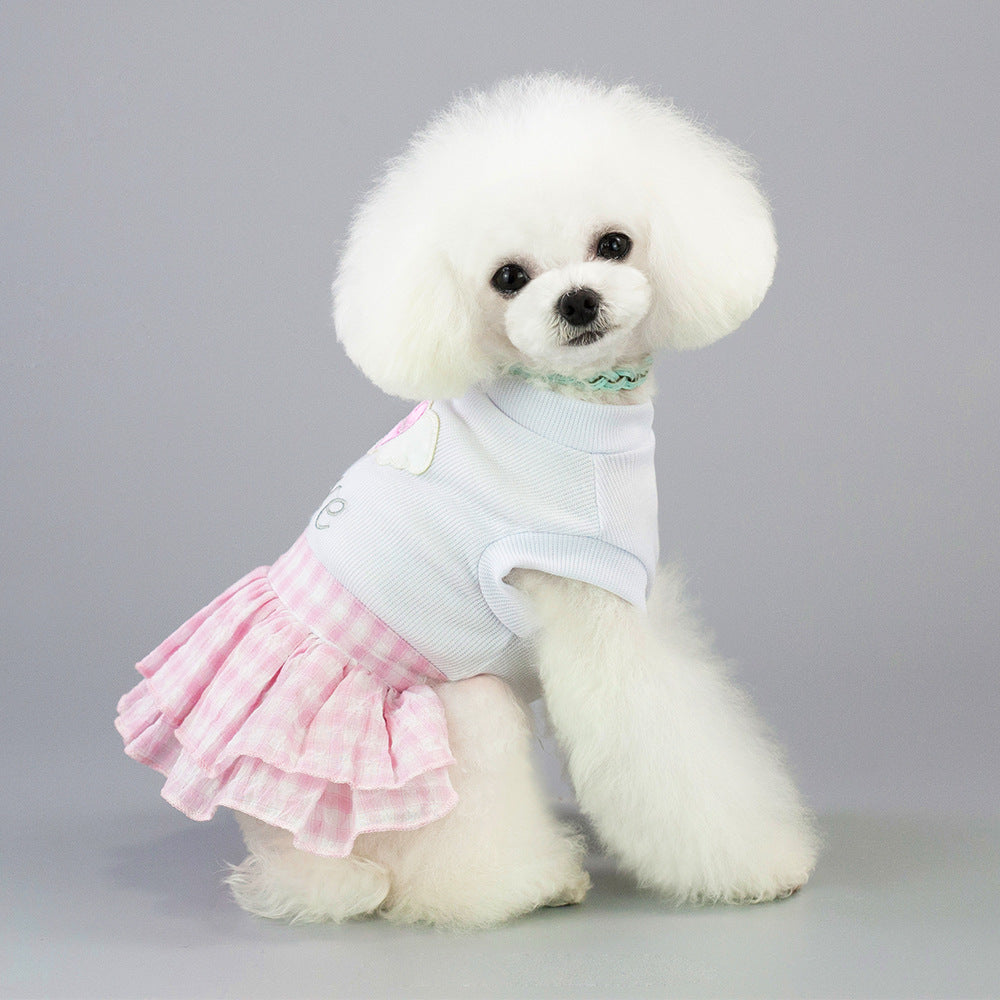 Pet Small Dog Love Skirt