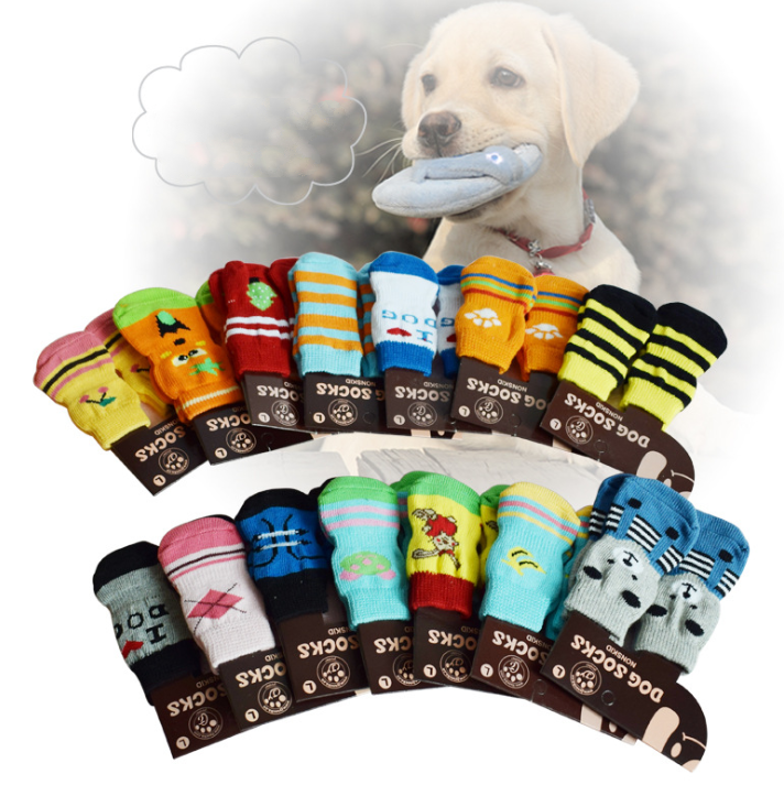 Pet dog socks shoes indoor antiskid socks VIP Teddy Pomeranian Bichon socks