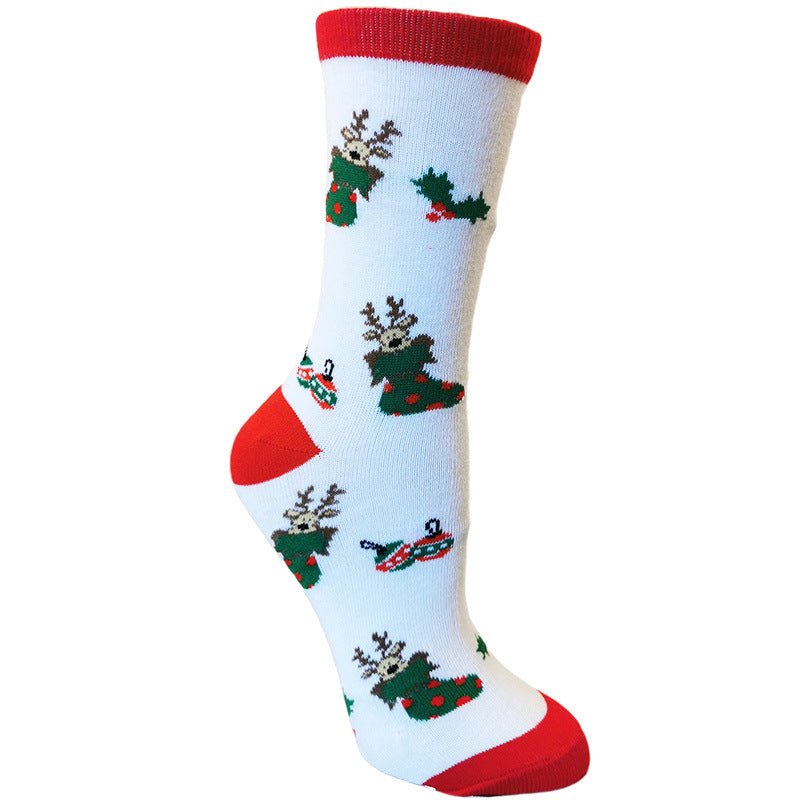 Christmas cotton socks