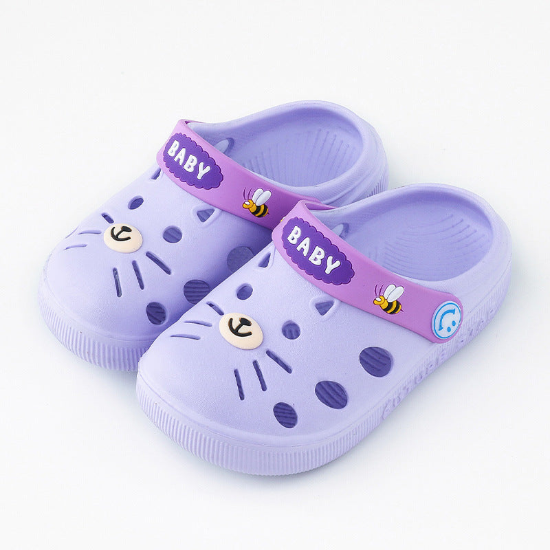 Home Slippers Cartoon Cat Floor Shoes Sandals Fashion Shoes