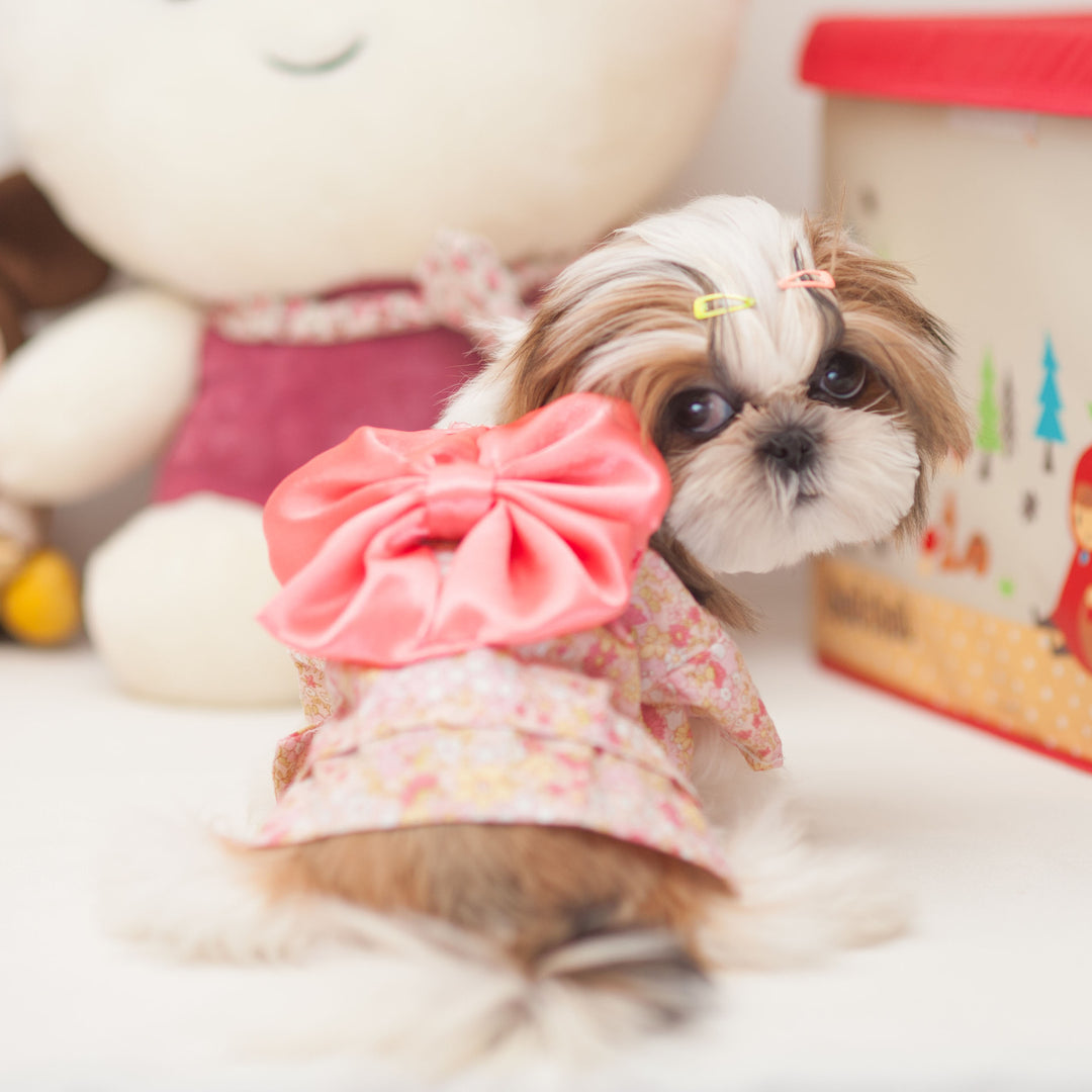 Pet dog kimono dog clothes pet spring and summer clothes