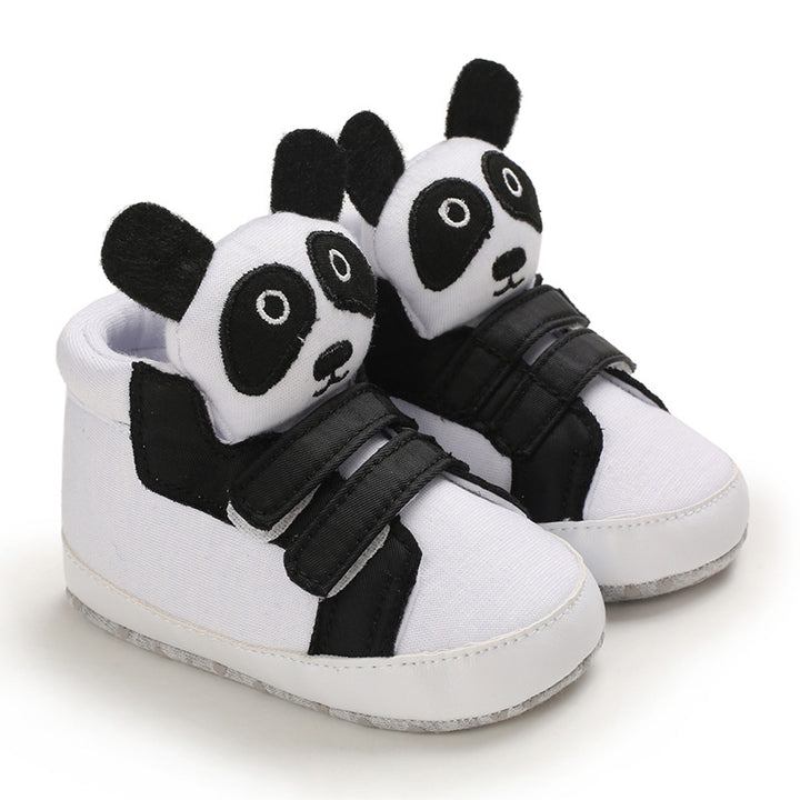 Soft Sole Cartoon Middle Top Toddler Shoes