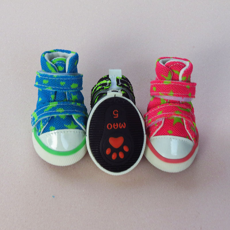 Pet Shoes Fashion Pet Mesh Dog Sneakers