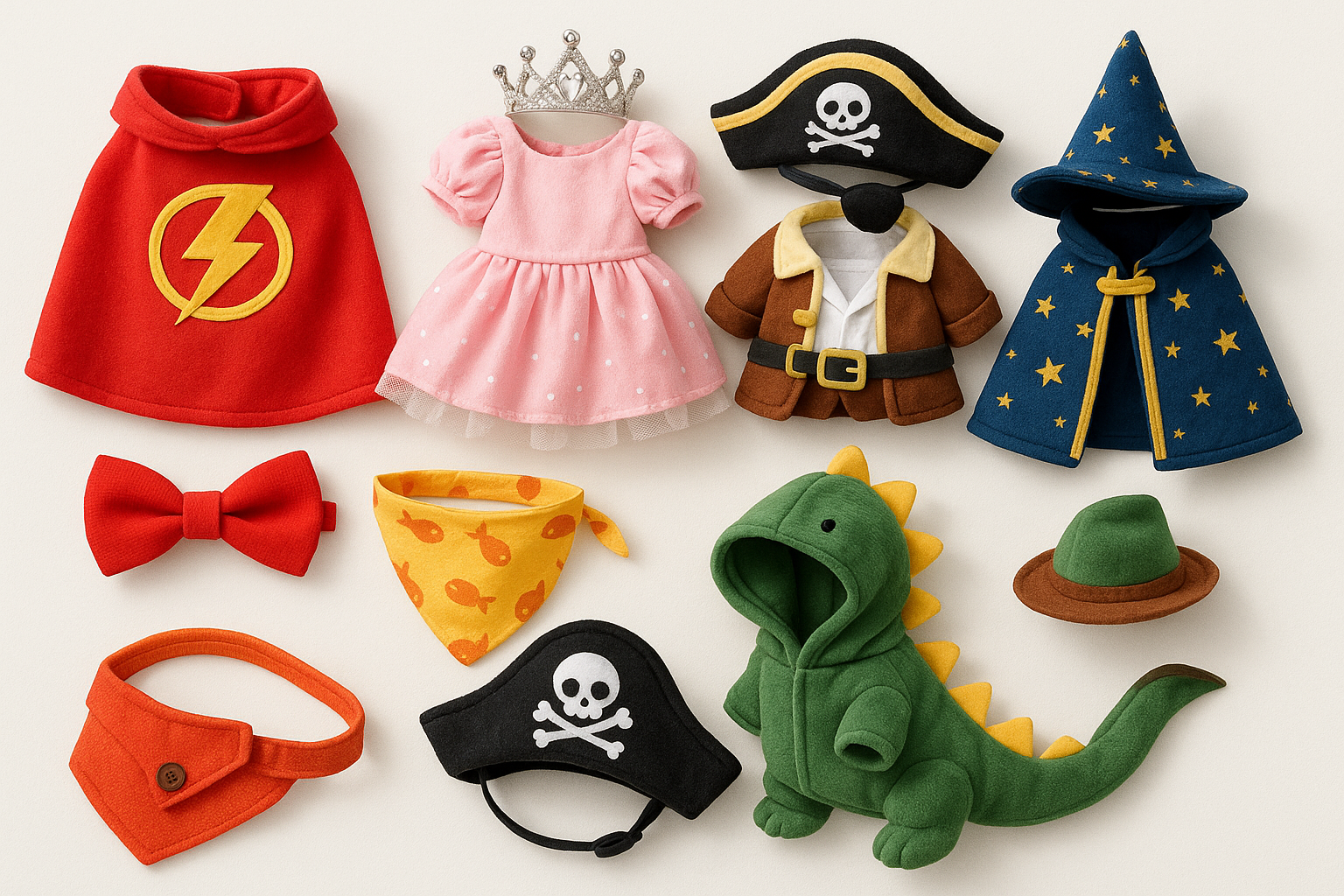 Pet’s Holiday Costume, Cosplay, (Caps/Hats) & Accessories