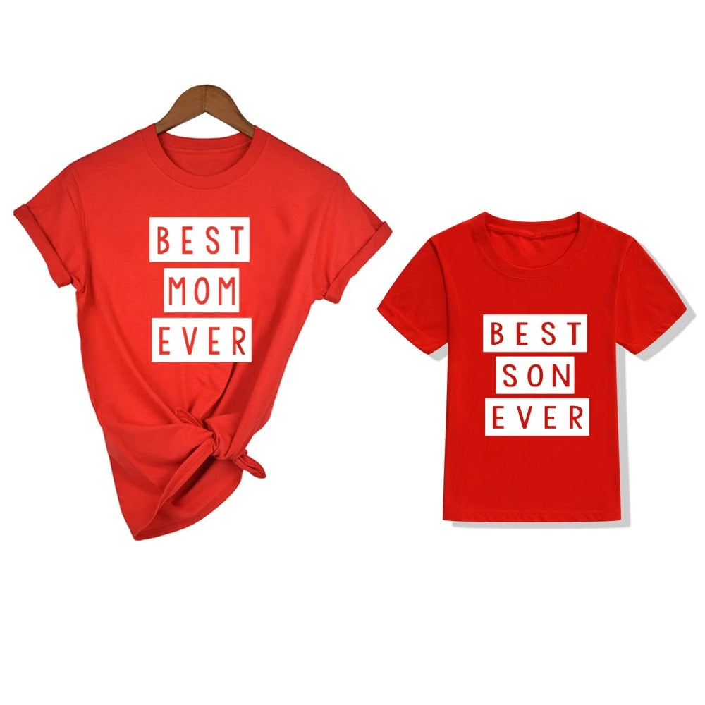 Mother & Son Matching Best T-Shirt