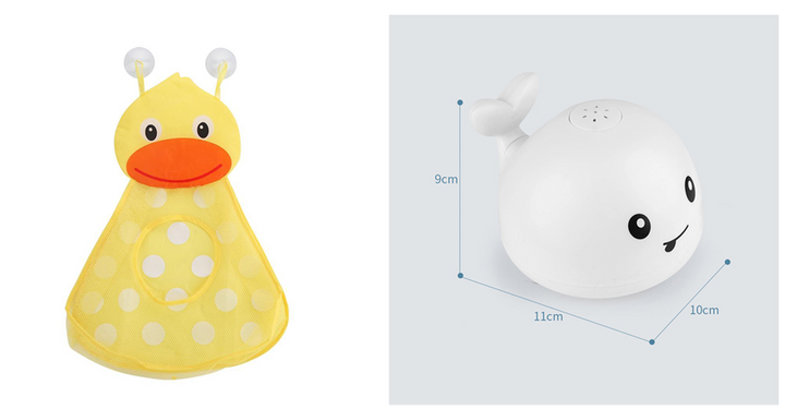 Baby Bathroom Electric Induction Whale Spray Toy