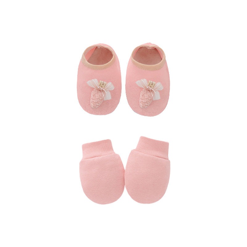 Baby Beanie with Socks Set