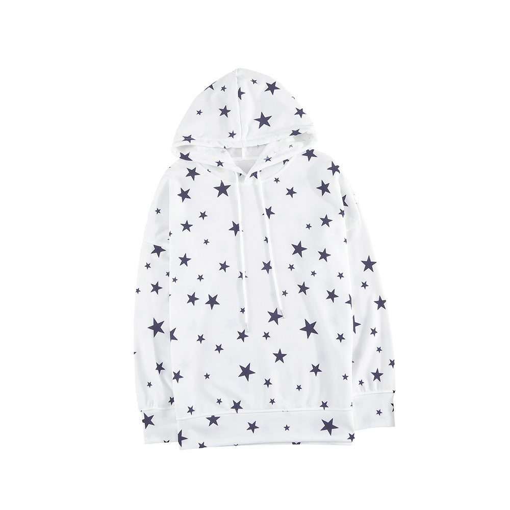 Loose-fitting V-neck Long Sleeves Top