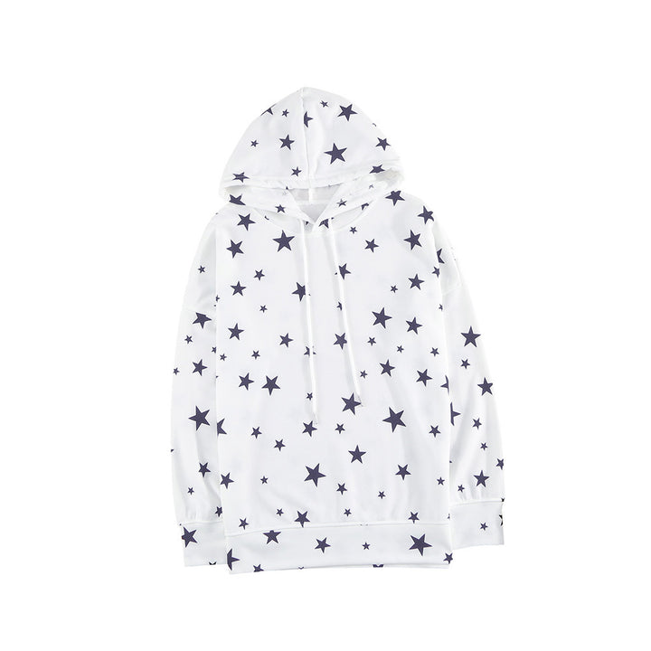 Loose-fitting V-neck Long Sleeves Top