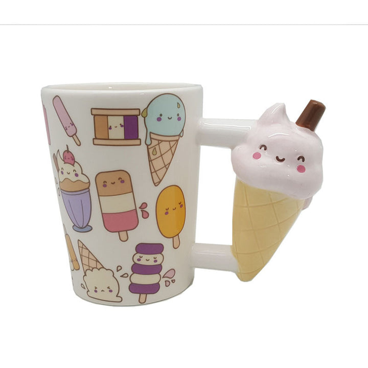 Cartoon Expression Pack Popsicle Ice Cream Cup