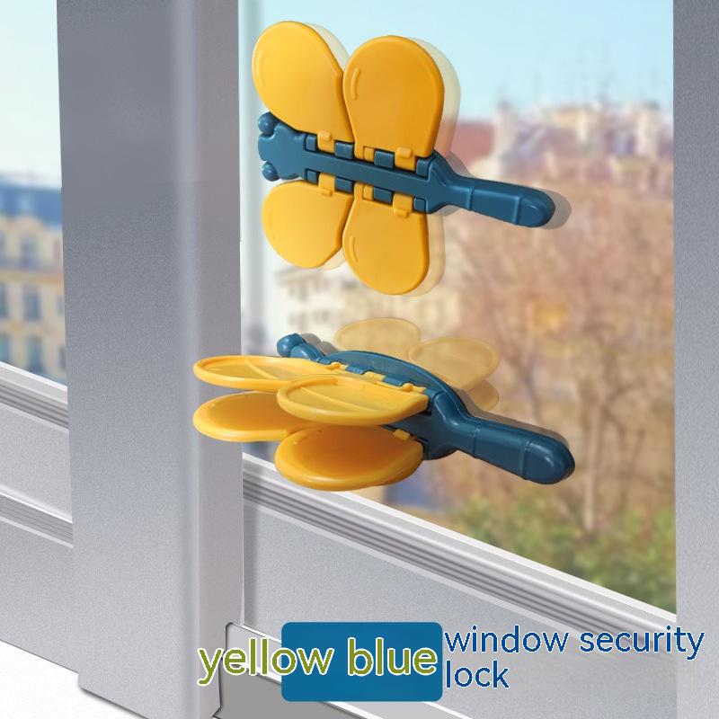 Children's Safety Protection Window Lock Punch-free Anti-pinching