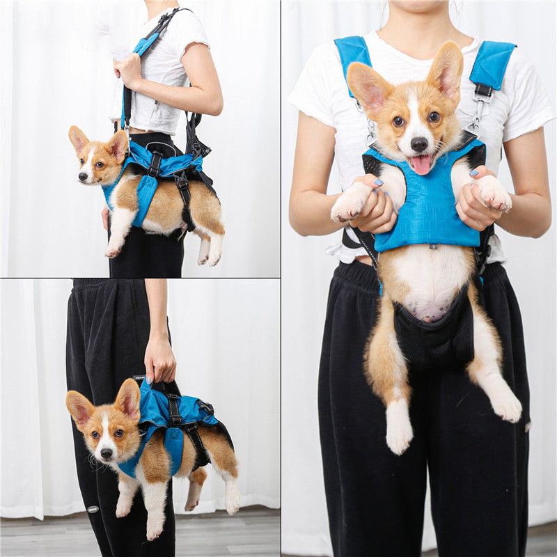 Multifunctional Pet Backpack Chest Back