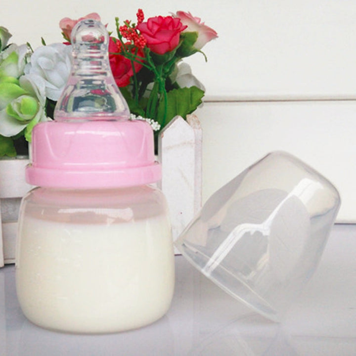 Brand New Infant Baby Feeding 0-18 Months Feeder 60ML PP Nursing Juice Milk Mini Hardness Bottle Baby Bottles And Nipples