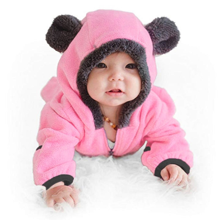 Newborn Mini Denim Cartoon Romper