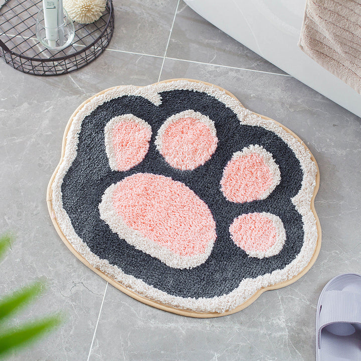 Bathroom non-slip mat absorbent foot pad