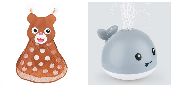 Baby Bathroom Electric Induction Whale Spray Toy