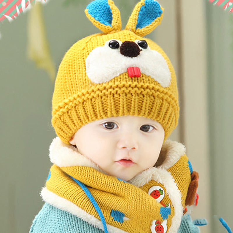 Baby Wool Bunny Beanie