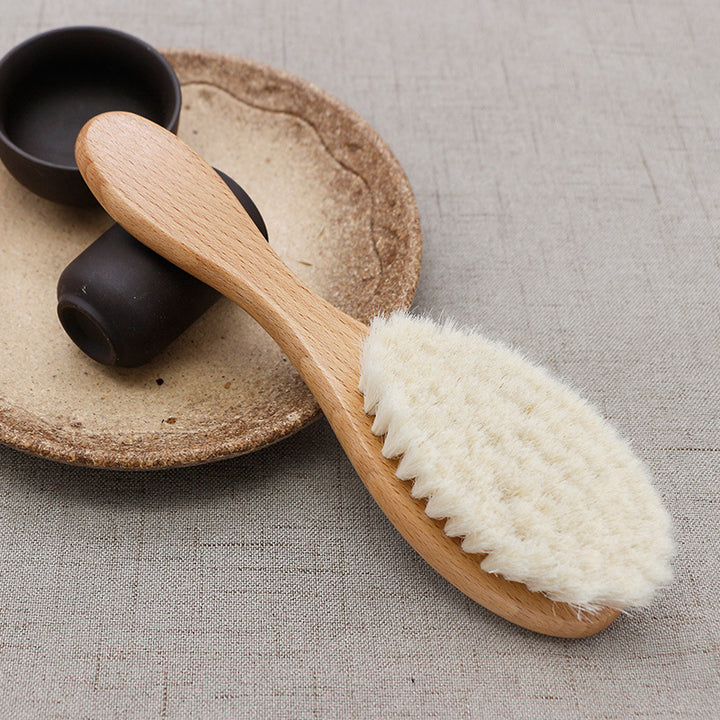 Baby Solid Wood Shampoo Brush