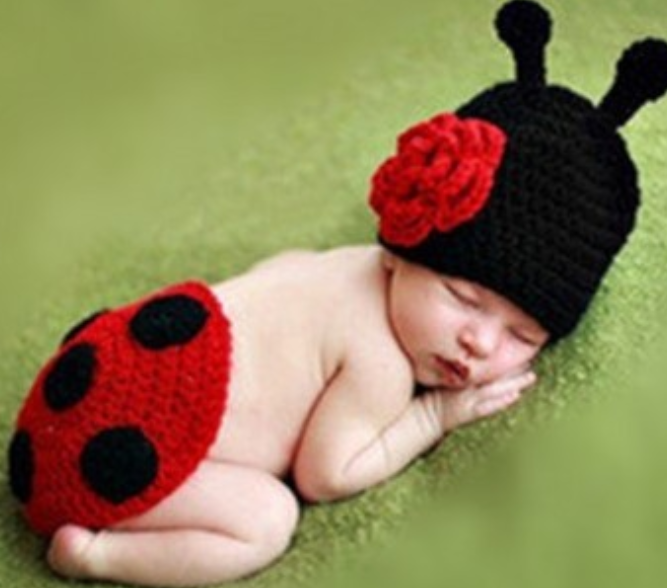 Baby Adorable Ladybug Clothes