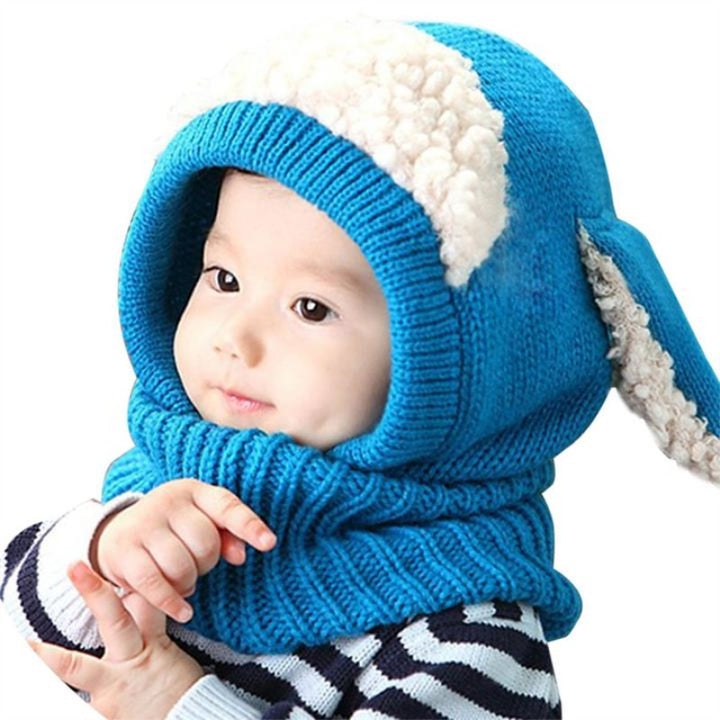 Cute Baby Wool Long Ears Hat