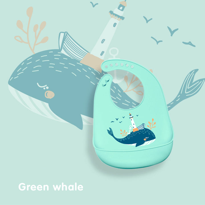 Baby silicone waterproof Bib