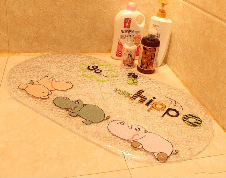 Cartoon bathroom PVC mat