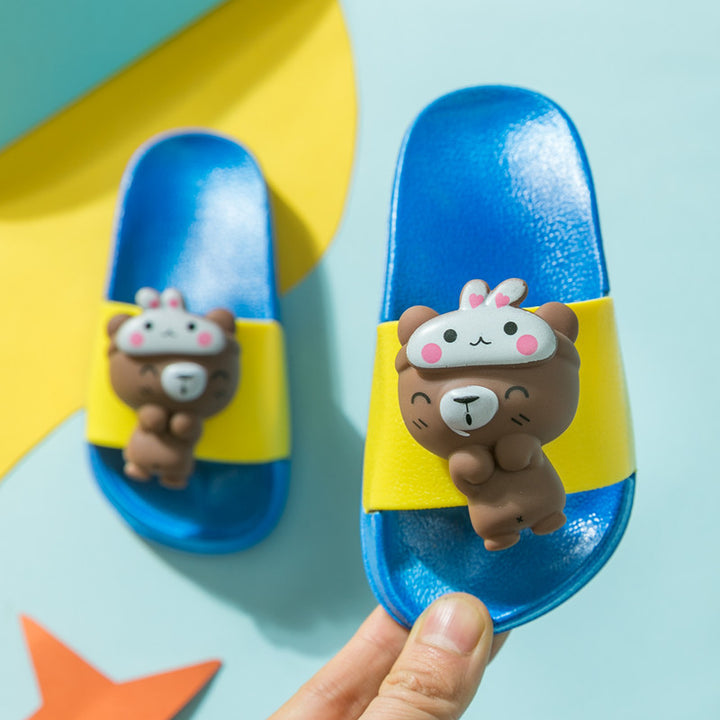 Children cartoon slippers