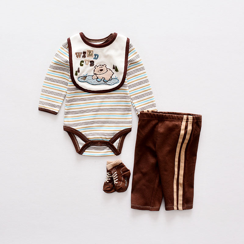 Baby Autumn 4 in 1 Jumpsuit Set
