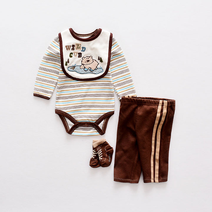 Baby Autumn 4 in 1 Jumpsuit Set