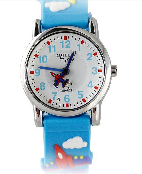 Children's Cartoon Silicone Watch