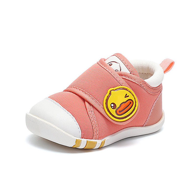 Little yellow duck toddler shoes
