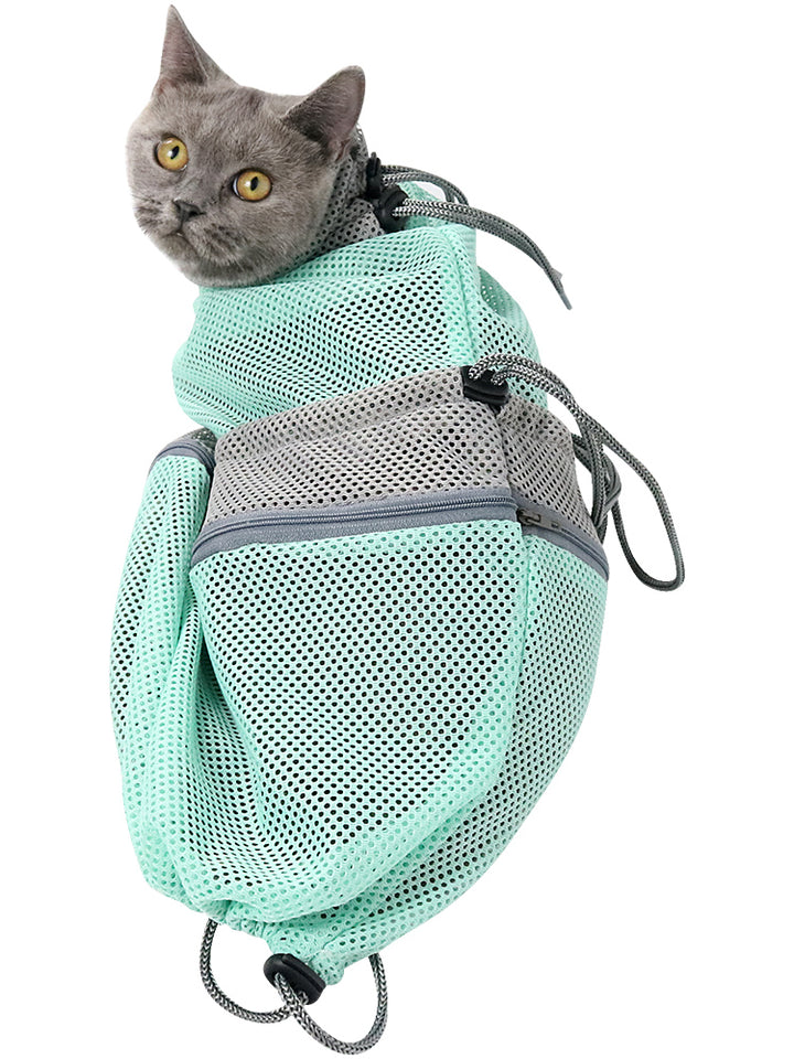 Scratch-Proof Fixed Cat Bag For Washing Cat Bag