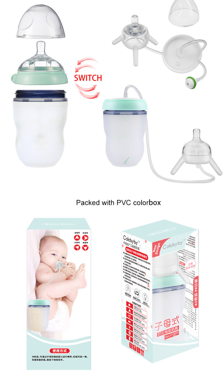 Kids Training Silicone Sippy Cup