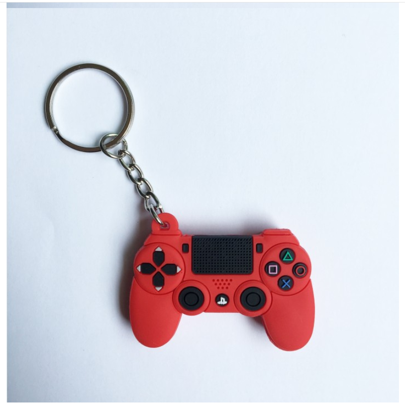 Soft Rubber Mini Game Handle Key Chain Game Machine