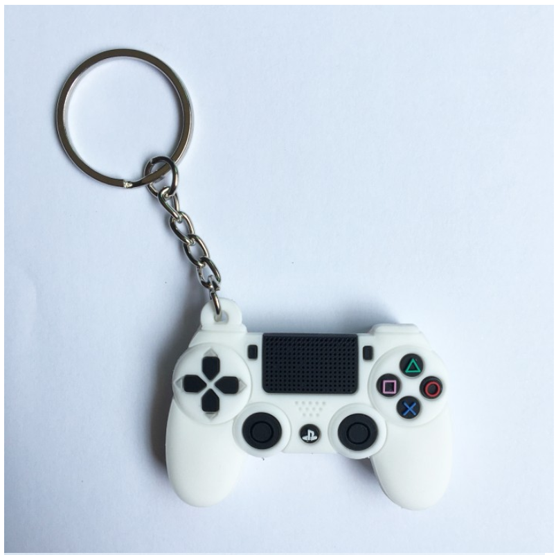 Soft Rubber Mini Game Handle Key Chain Game Machine