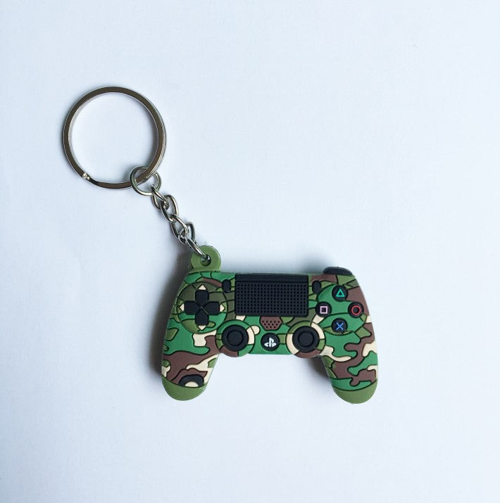 Soft Rubber Mini Game Handle Key Chain Game Machine