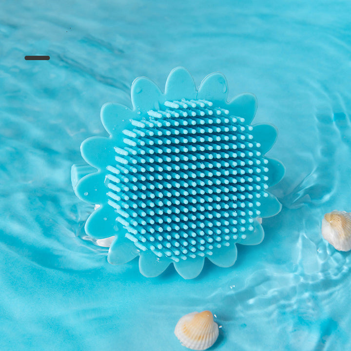 Baby Silicone Anti-dandruff Bath Sponge