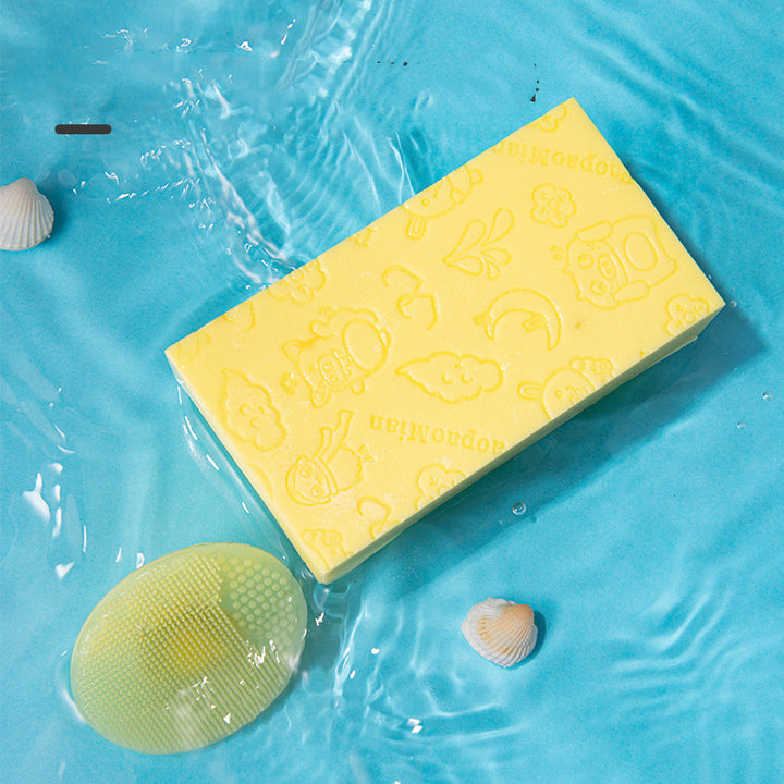 Baby Silicone Anti-dandruff Bath Sponge