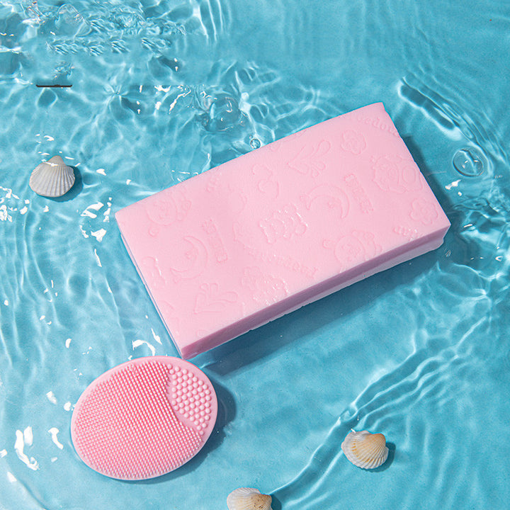 Baby Silicone Anti-dandruff Bath Sponge