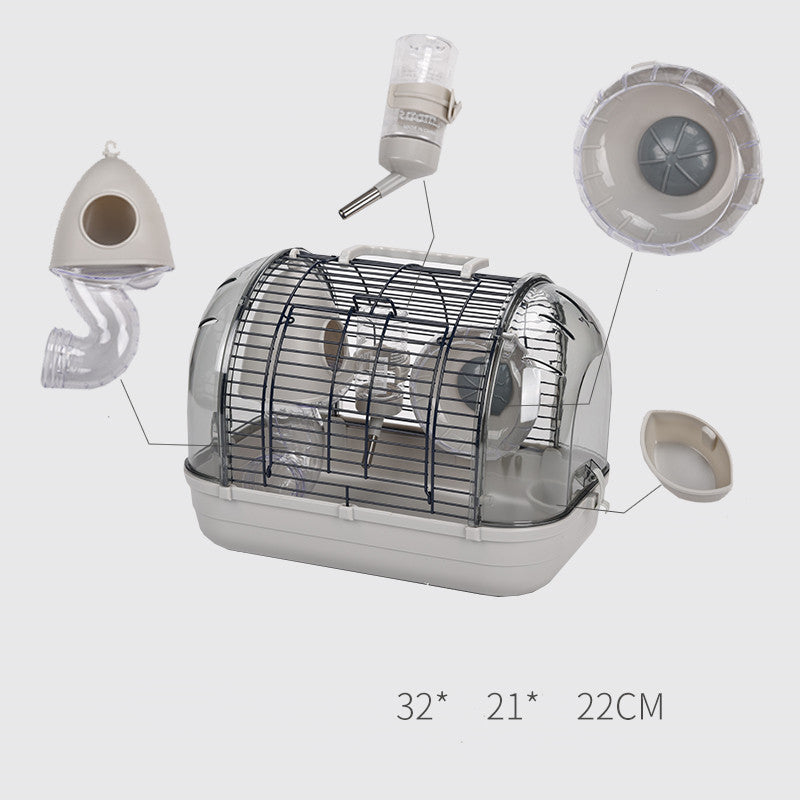 Japanese Luxury Hamster Cage Transparent Base viewing Cage