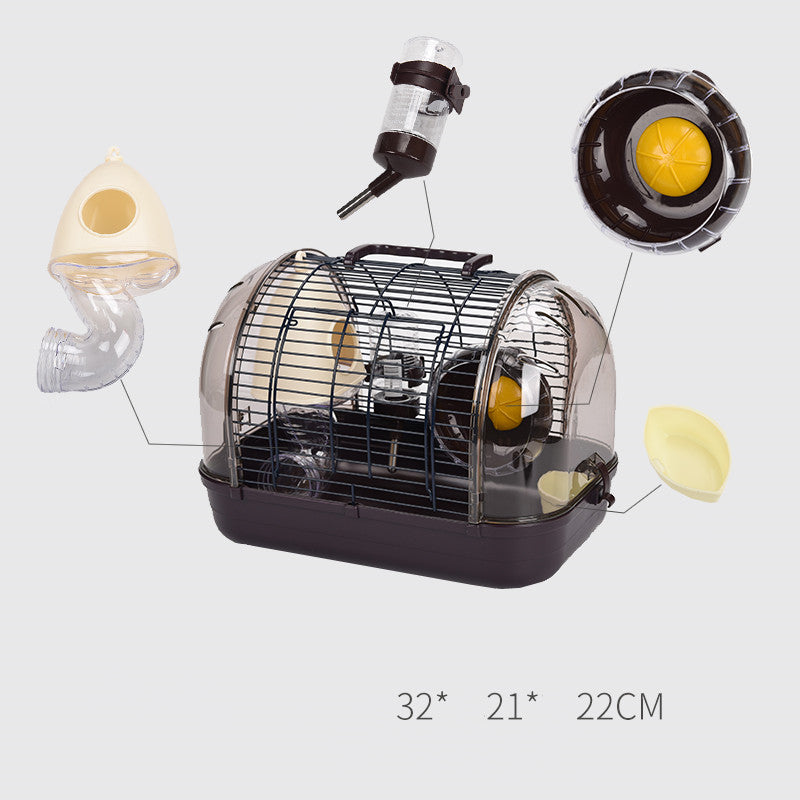 Japanese Luxury Hamster Cage Transparent Base viewing Cage