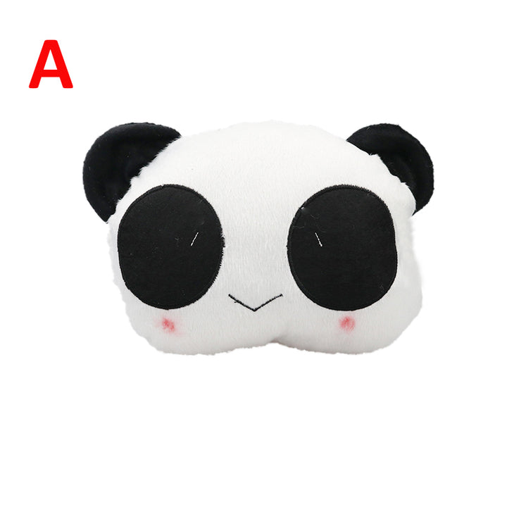 Through Plush Pillow Neck Pillow Cute Panda Head Pillow