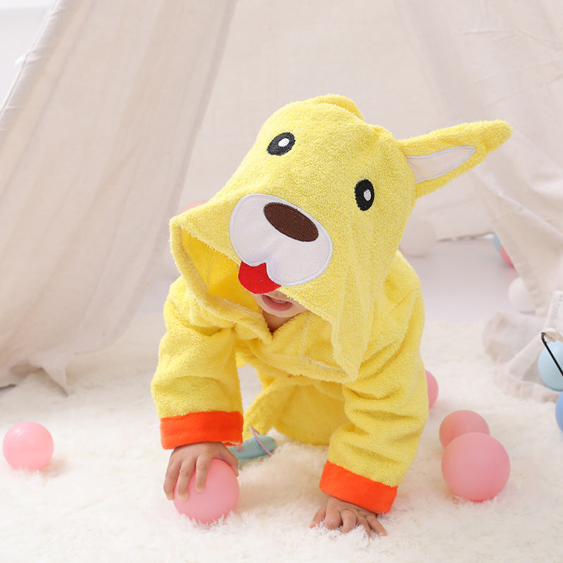 Cartoon Baby Hooded Towel