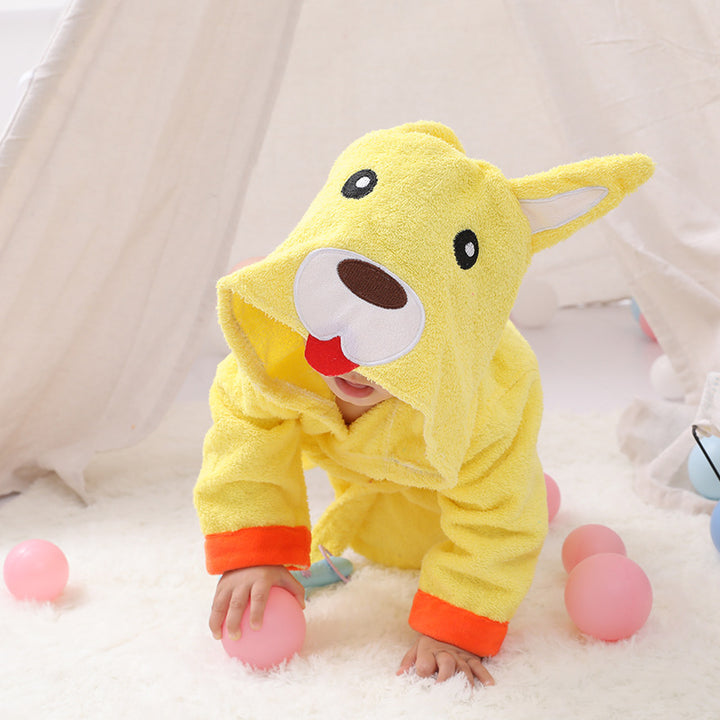 Cartoon Baby Hooded Towel