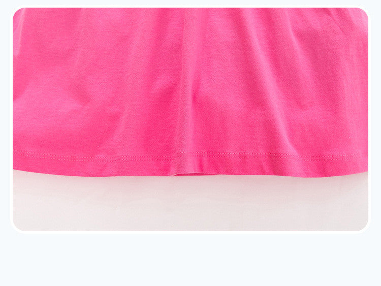 Girl Unicorn Short Sleeve Dress