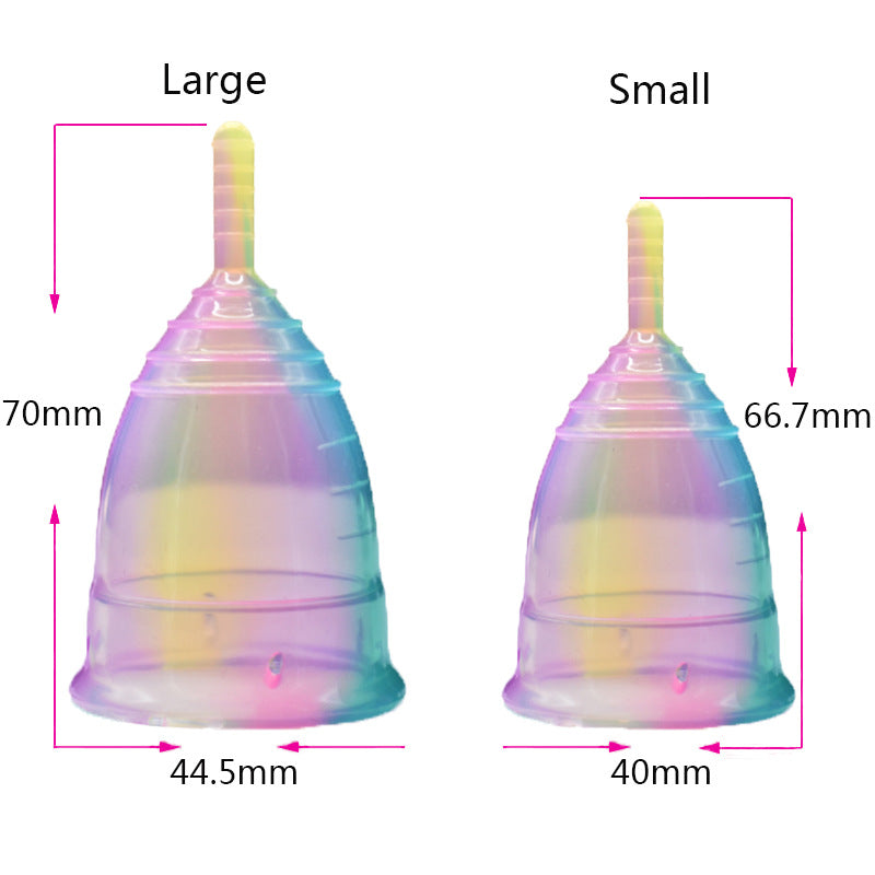 Silicone Menstrual Cup Women's Menstrual Cup Leak-proof Aunt Artifact
