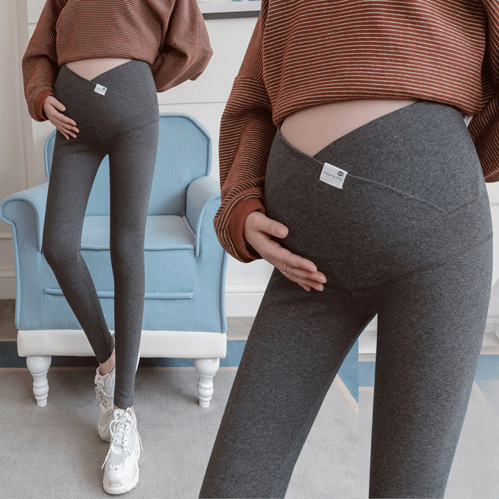 Casual Pregnant Women Low Waist Thin Leggings