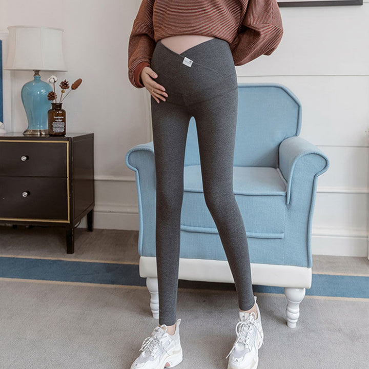 Casual Pregnant Women Low Waist Thin Leggings