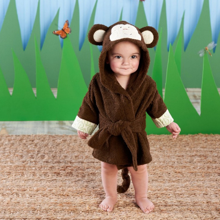 Cartoon Baby Hooded Towel