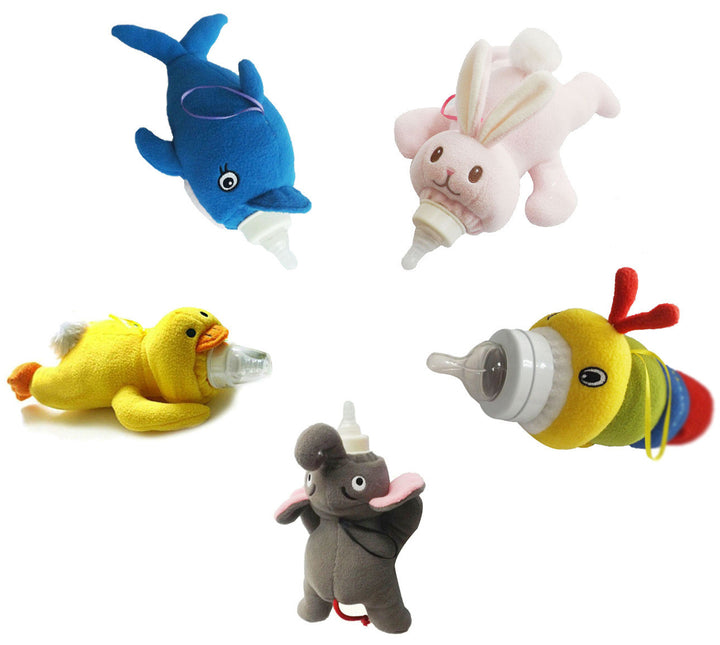 Animal Model Plush Baby Milk Bottle